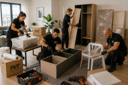 Embalaje, montaje y desmontaje de muebles
