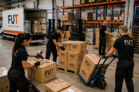 Traslado de Mercancías y cajas Traslado de Mercancías y cajas